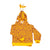 Kinder Geschenkbox Hoody - Giraffe