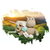 4 Baby Geschenkbox  - Nilpferd #PASTELL