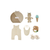 4 Baby Geschenkbox  - Nilpferd #PASTELL