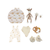2 Baby Geschenkbox - Giraffe #STERNE